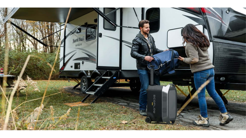 EcoFlow DELTA Pro Portable Power Station, Black, 50034001