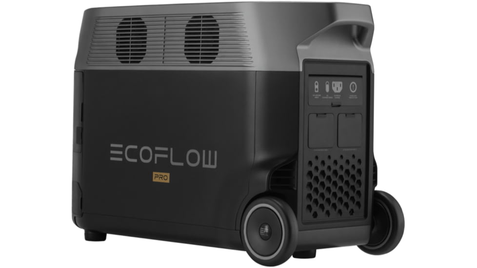 EcoFlow DELTA Pro Portable Power Station, Black, 50034001