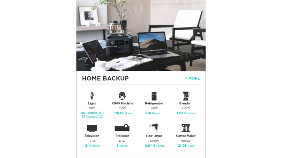 EcoFlow RIVER600 Extra Battery, Black, 50024116