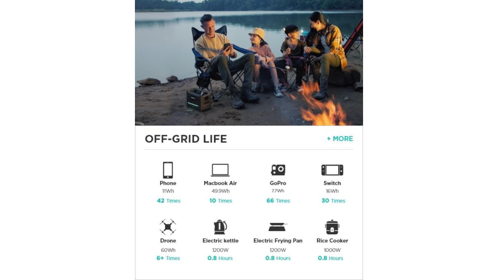 EcoFlow RIVER600 Extra Battery, Black, 50024116