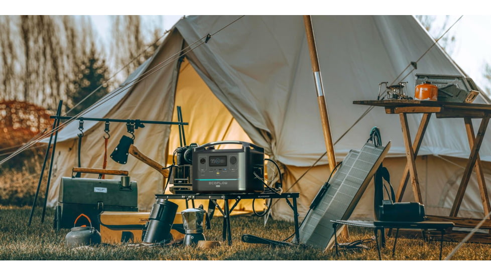 Ecoflow RIVER600 MAX Portable Power Station, Black, 50024071