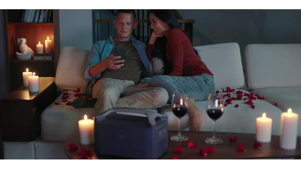 Ecoflow RIVER600 MAX Portable Power Station, Black, 50024071