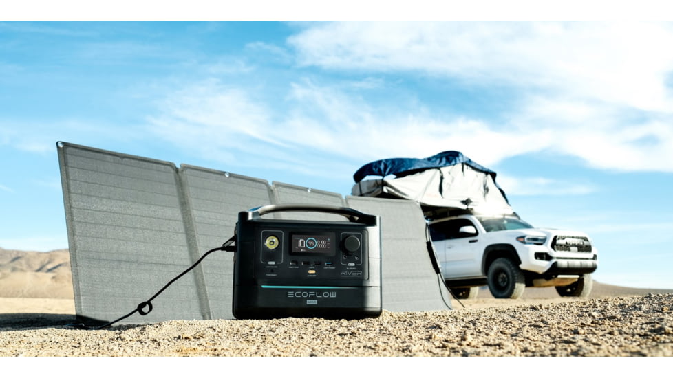 Ecoflow RIVER600 MAX Portable Power Station, Black, 50024071