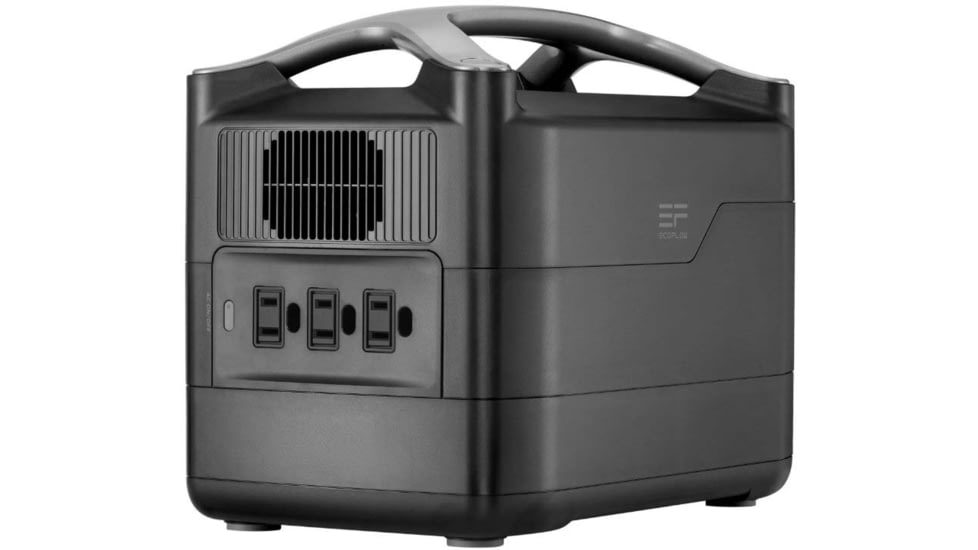 Ecoflow RIVER600 MAX Portable Power Station, Black, 50024071