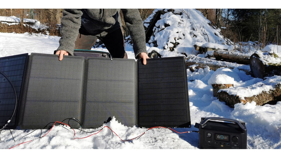 EcoFlow RIVER Portable Power Station, Cyber Black, 50024122