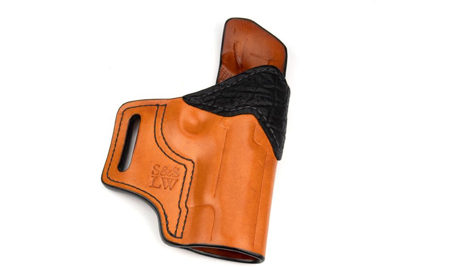 Ed Brown Products Askins Avenger Leather Belt Holster, 1911, Commander Size, Kangaroo/Elephant, HL-C-AVG