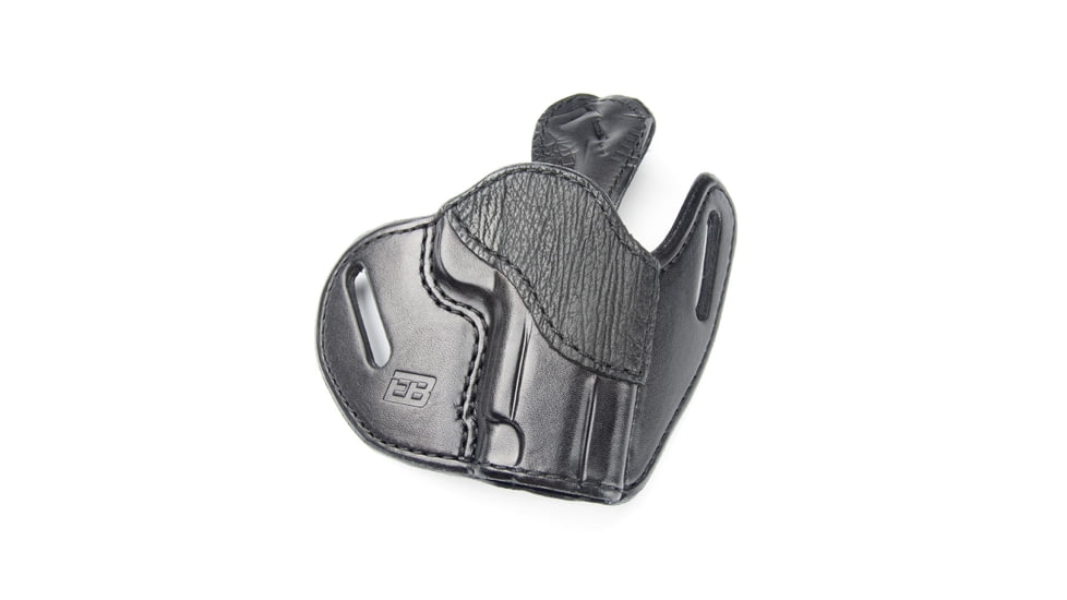 Ed Brown Products EVO Series OWB Belt Holster, Vortex Compatible, Shark/Cow, Black, 4in, HL-EVO