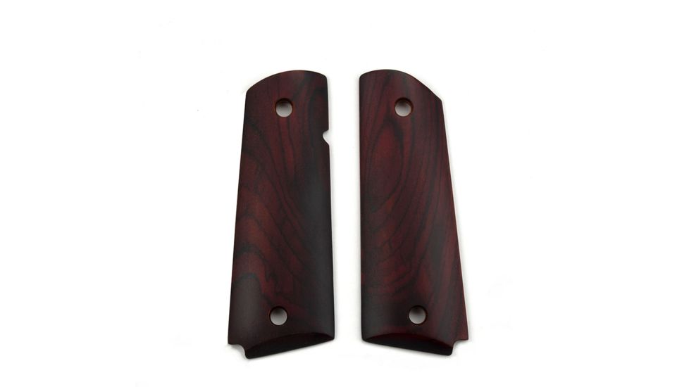 Ed Brown Products Grip Bushing, 1911, Smooth, Pair 12 Design, Cocobolo, 45912-SMOOTH-12