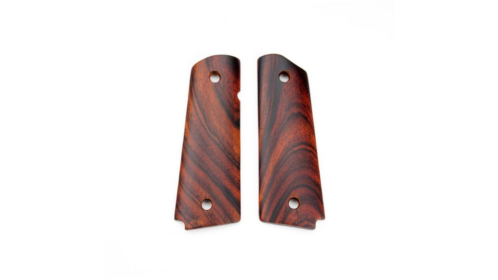 Ed Brown Products Grip Bushing, 1911, Smooth, Pair 19 Design, Cocobolo, 45912-SMOOTH-19
