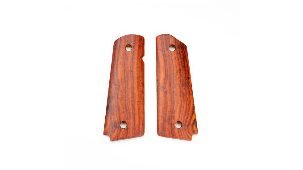 Ed Brown Products Grip Bushing, 1911, Smooth, Pair 20 Design, Cocobolo, 45912-SMOOTH-20
