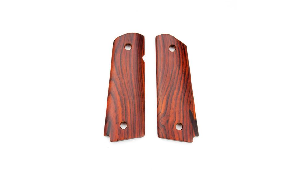 Ed Brown Products Grip Bushing, 1911, Smooth, Pair 21 Design, Cocobolo, 45912-SMOOTH-21