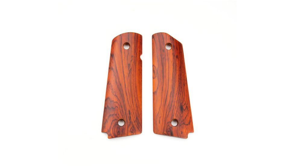 Ed Brown Products Grip Bushing, 1911, Smooth, Pair 23 Design, Cocobolo, 45912-SMOOTH-23