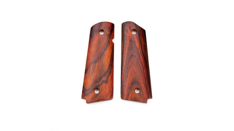 Ed Brown Products Grip Bushing, 1911, Smooth, Pair 27 Design, Cocobolo, 45912-SMOOTH-27