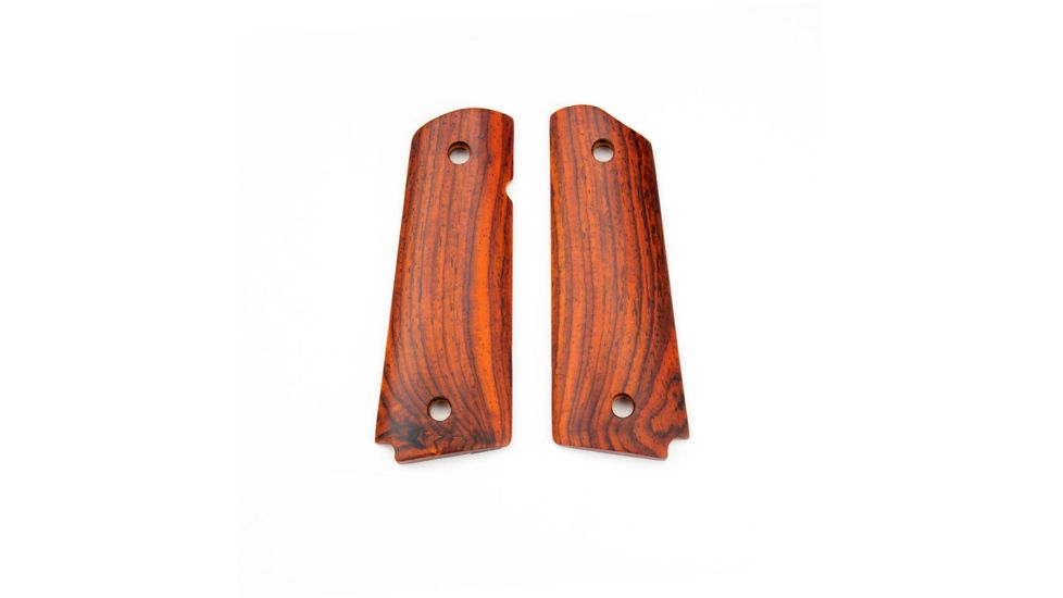 Ed Brown Products Grip Bushing, 1911, Smooth, Pair 28 Design, Cocobolo, 45912-SMOOTH-28