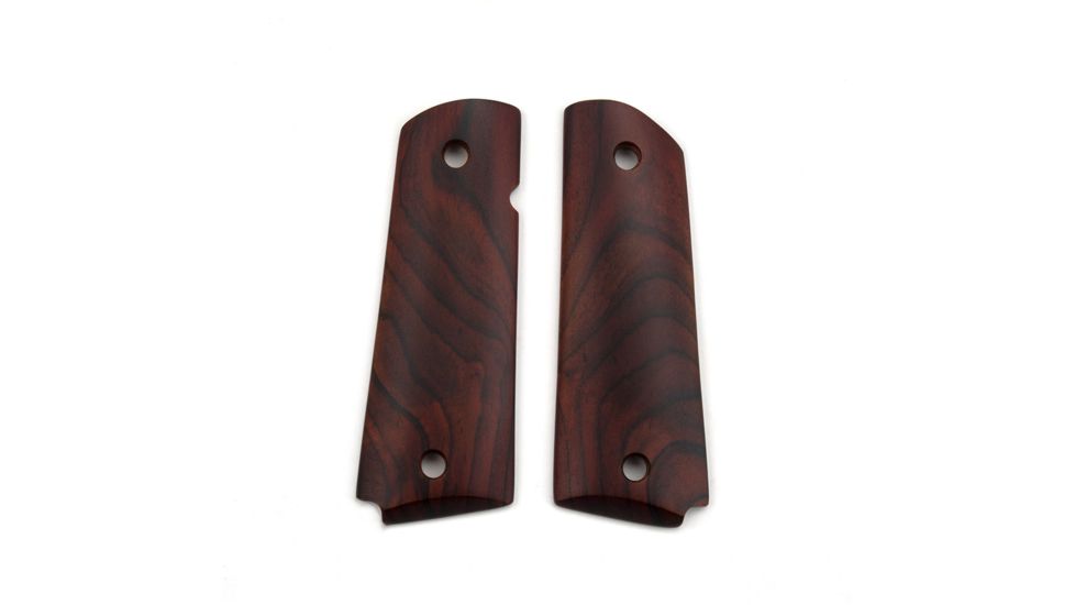 Ed Brown Products Grip Bushing, 1911, Smooth, Pair 3 Design, Cocobolo, 45912-SMOOTH-3