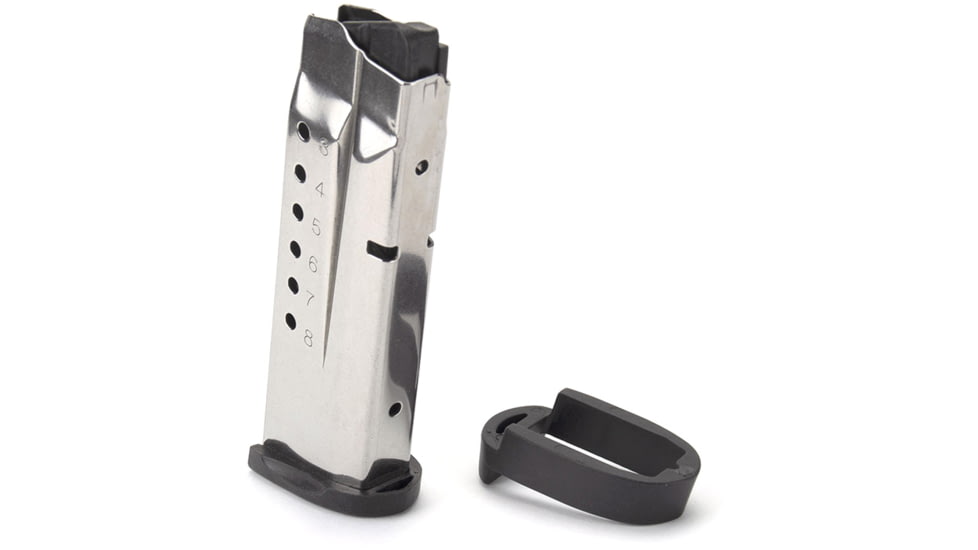 Ed Brown Products M&amp;P Shield mag, 9mm, Stainless Steel, 8 Rounds, RMP-MAG8-SHIELD-8RD