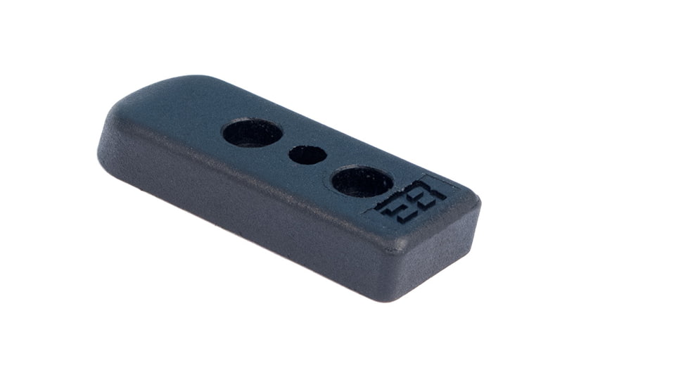 Ed Brown Products Magazine Base Pad Set, 1911, Officers/Compact Frame , Thin, 3 Pieces, Black, 808-THIN-OF