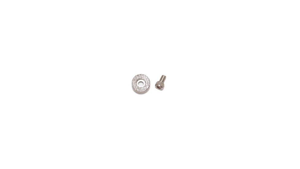 Ed Brown Products Magazine Release Button, 1911, Oversize, w/ 4-40 Hex Screw, Stainless Steel, 841