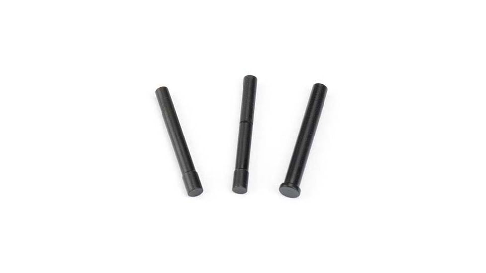 Ed Brown Products Pin Set, 1 x Grooved Rear Frame Pin, 1 x Front Frame Pin, 1 x Trigger Pin, Smith &amp; Wesson M&amp;P, Nitride, Black, MP1-PIN-KIT-BN