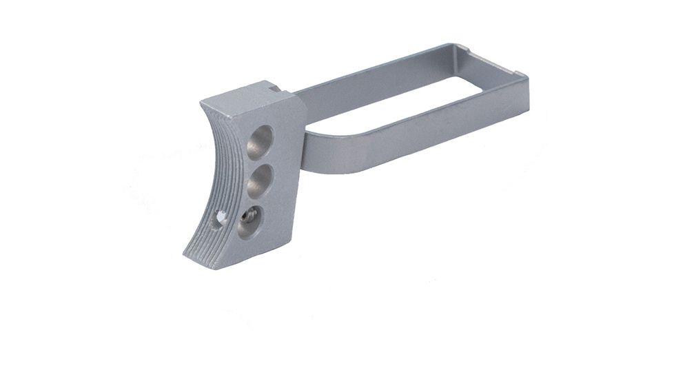 Ed Brown Products Trigger, 1911, Traditional Curved, Long, Three Hole, Steel, 1001