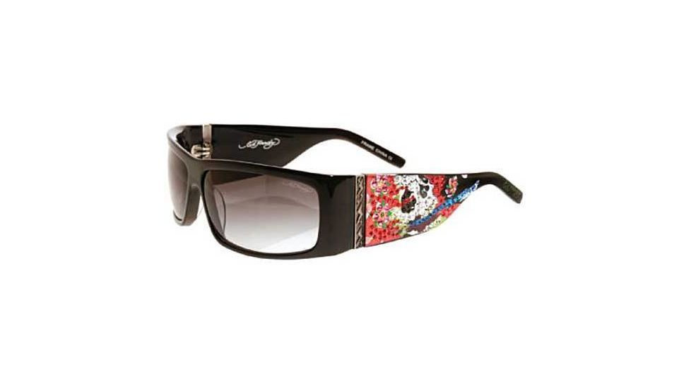 Ed Hardy Beautiful Ghost Crystal Sunglasses EHS-004