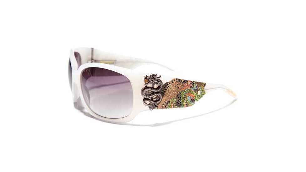 Ed Hardy Geisha &amp; Dragon Sunglasses EHS-025