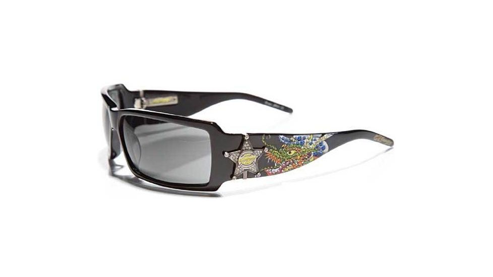 Ed Hardy Sheriff Dragon Sunglasses EHS-021