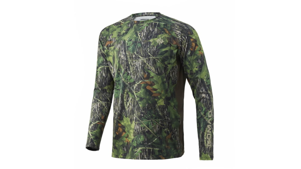 Nomad Camo Pursuit Long Sleeve Shirt Realtree Timber L CA23049E, ONN1200035931S