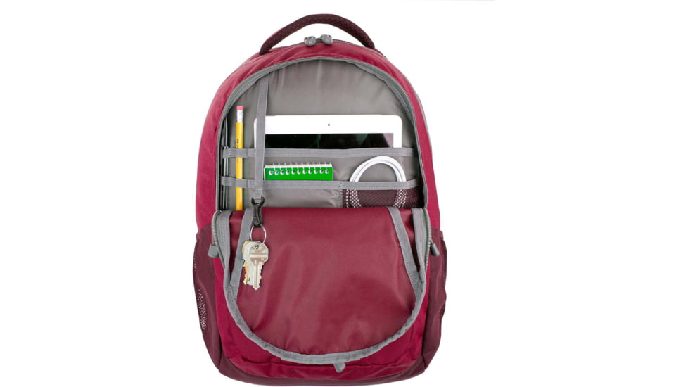 Eddie Bauer Adventurer 25L Backpack, Dark Berry, EBB1001-520