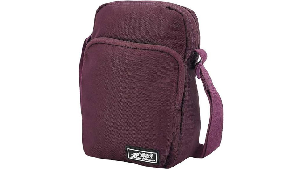 Eddie Bauer Jasper 3L Crossbody Bag, Dark Plum, EBB1008-512