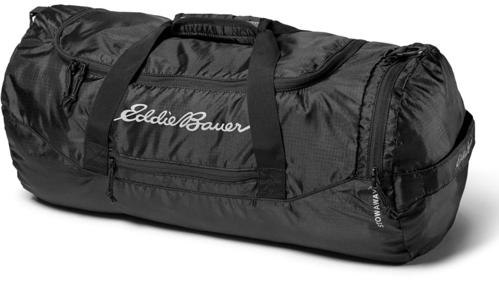 Eddie Bauer Stowaway Packable 45L Duffel Bag, Onyx, EBB2004-031