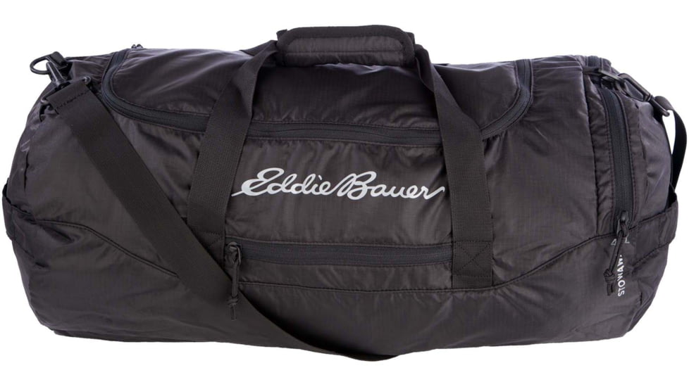 Eddie Bauer Stowaway Packable 45L Duffel Bag, Onyx, EBB2004-031