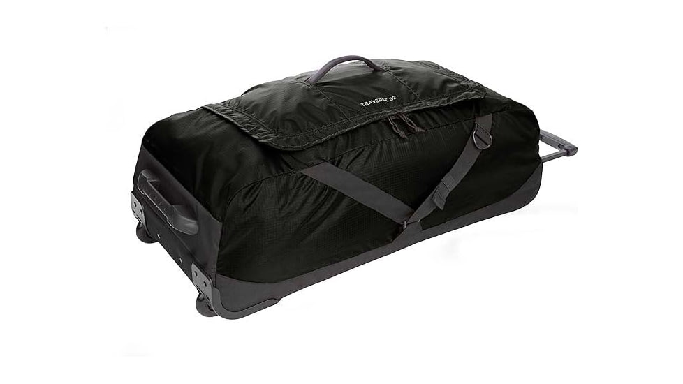 Eddie Bauer Traverse 32 78L Rolling Duffel Bag, Black, EBB4001-001