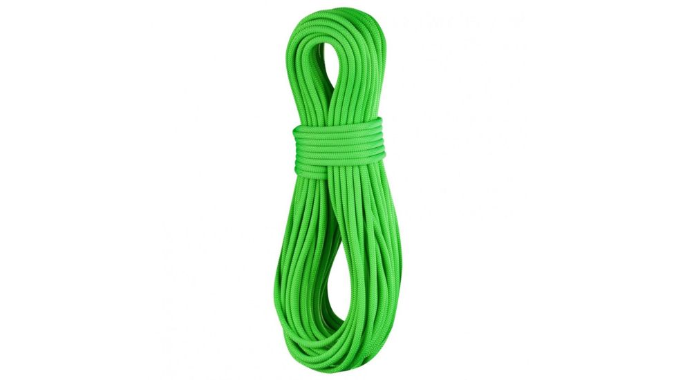 Edelrid 8.6mm Canary Pro Dry Climbing Rope Neon Green 60m 712700604990