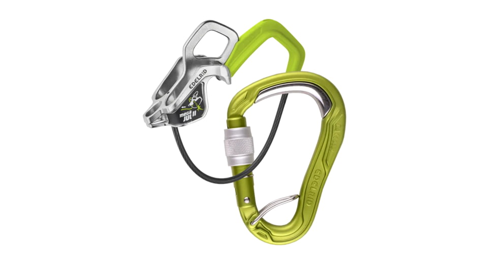 Edelrid Mega Jul II Belay Bulletproof Screw Kit, Oasis, 738340001380