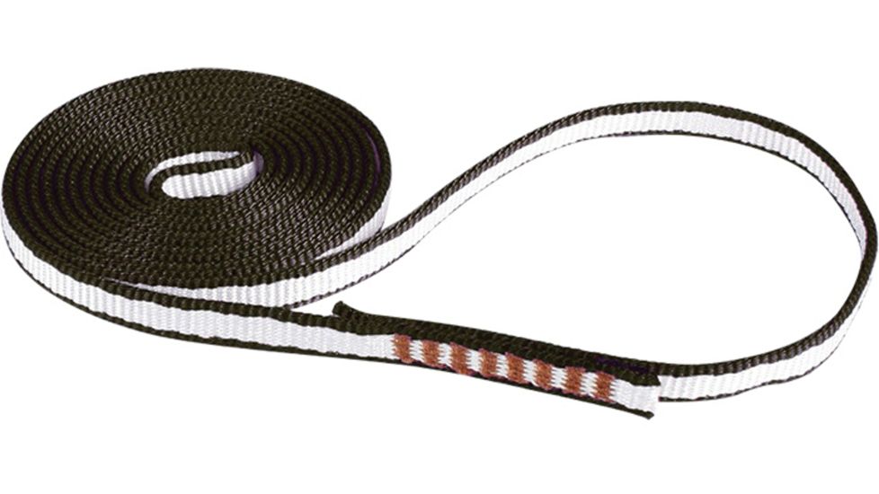 Edelweiss 10mm Dyneema Sewn Sling-Black-60 cm