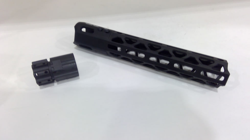 EDEMO Adams Arms AARS Small Frame M-LOK Rail, 10 in, Black, FGAA-09023, EDEMO1
