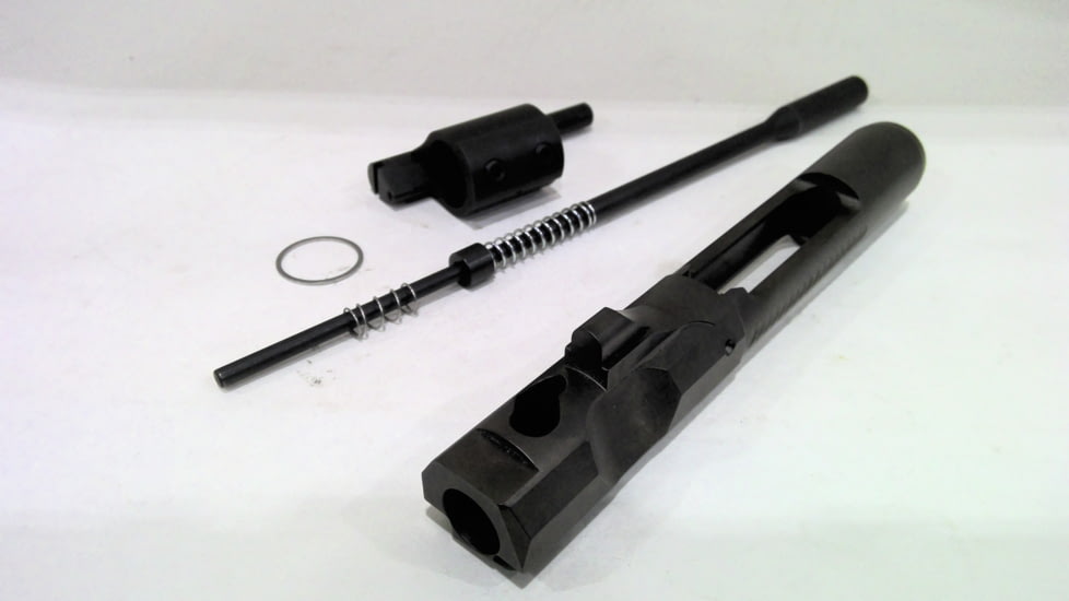 EDEMO Adams Arms P Series Piston Kit, Standard Left-Handed Bolt Carrier, Micro Adjustable Block, Carbine Length, Black, FGAA-03205, EDEMO1