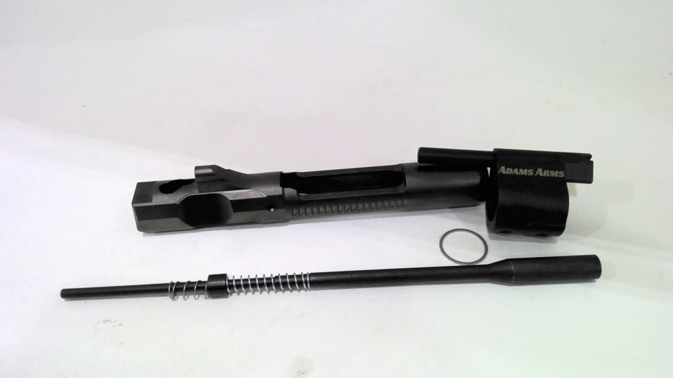 EDEMO Adams Arms P Series Piston Kit, Standard Left-Handed Bolt Carrier, Micro Adjustable Block, Carbine Length, Black, FGAA-03205, EDEMO1