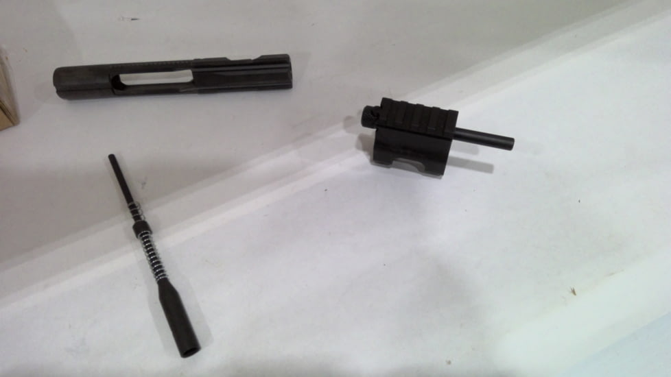 EDEMO Adams Arms Piston Kit, Standard Picatinny Block, Pistol Length, Standard BCG/.750 Gas Block/Drive Rod, Black, FGAA-03104, EDEMO1