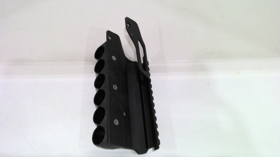 USED Adaptive Tactical Saddle Mount Shell Carrier - Mossberg 500/590/930, 12Ga, Black, AT-06100-M, EDEMO1, Used, Condition Like New, Inspect and Rebox