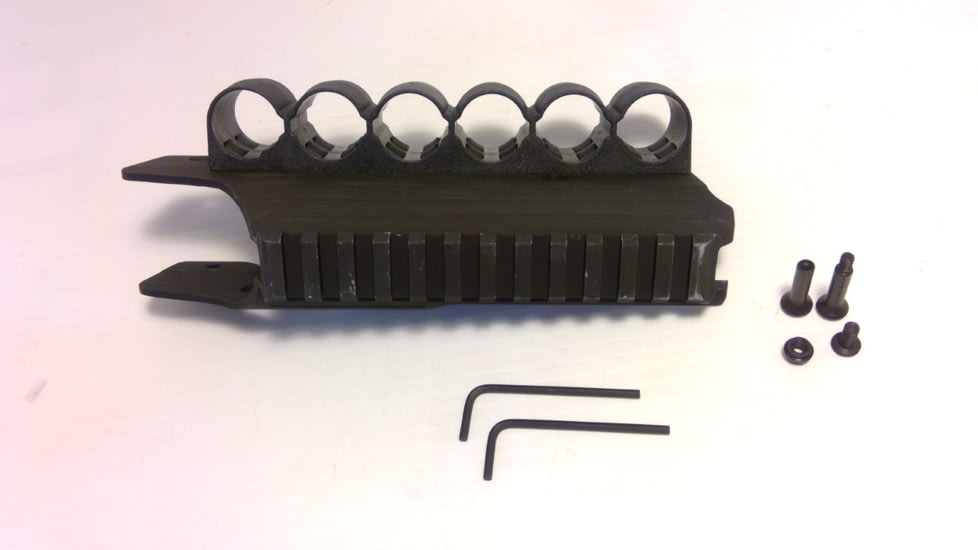 EDEMO Adaptive Tactical Saddle Mount Shell Carrier - Mossberg 500/590/930, 12Ga, Black, AT-06100-M, EDEMO2