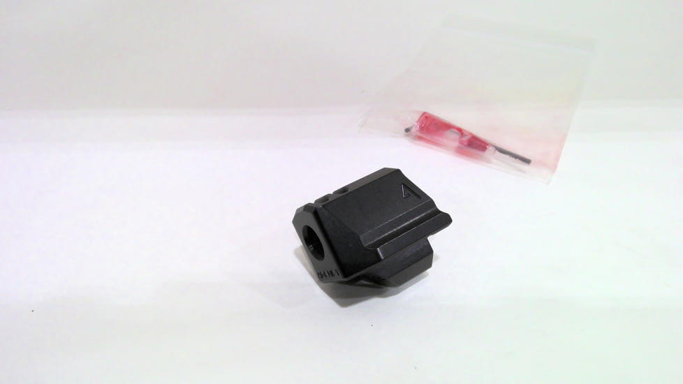 EDEMO Agency Arms 119 Dual Port Barrel Compensators, FN509, Black, 119-509-BLK, EDEMO1