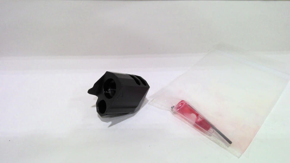 EDEMO Agency Arms 119 Dual Port Barrel Compensators, FN509, Black, 119-509-BLK, EDEMO1