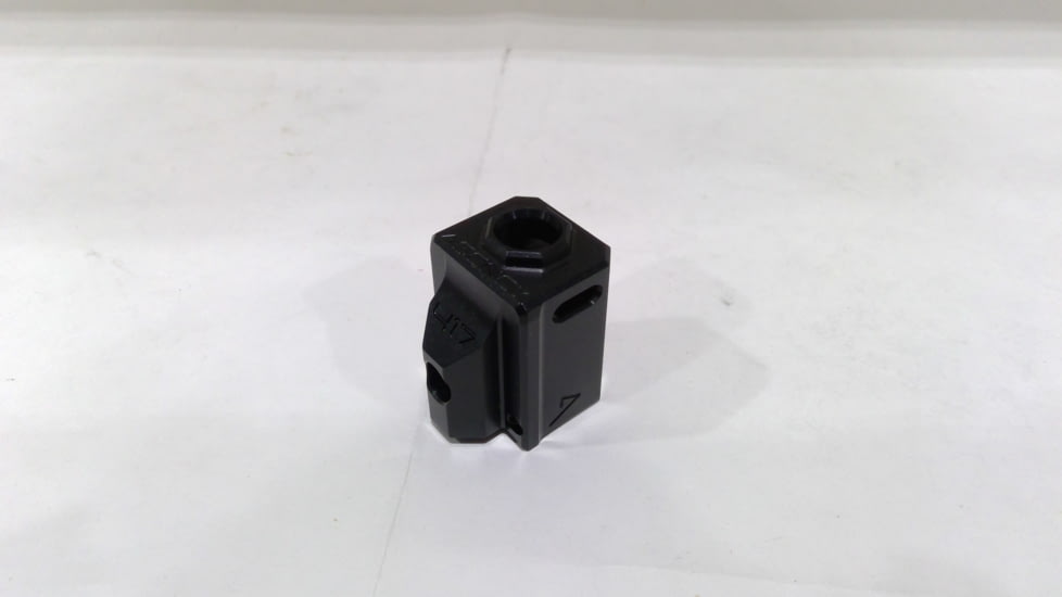 EDEMO Agency Arms 417 Compensator, Glock 17/19/34 Gen3, Black, 417-3-BLK, EDEMO2