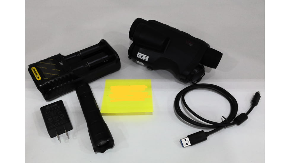 EDEMO AGM Global Vision Fuzion LRF TM35-640 Fusion Thermal Imaging/CMOS Monocular W/Laser Range Finder, 12 Micron, 640x512, 50 Hz, 35mm Lens, Black, 6.6 3.4 2.0, 3142551305FM31, EDEMO1