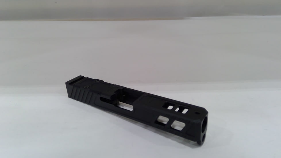 EDEMO Alpha Shooting Sports ALPHA Marksman V4 Pistol Slide G19 Gen3, Black Nitride, G19MarkV4NIT, EDEMO1
