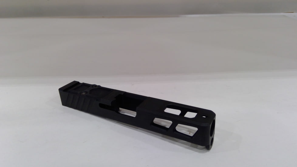 EDEMO Alpha Shooting Sports Conqueror V6 Slide for Glock G19 Gen3 - Nitride, Black, G19CONV6NIT, EDEMO1