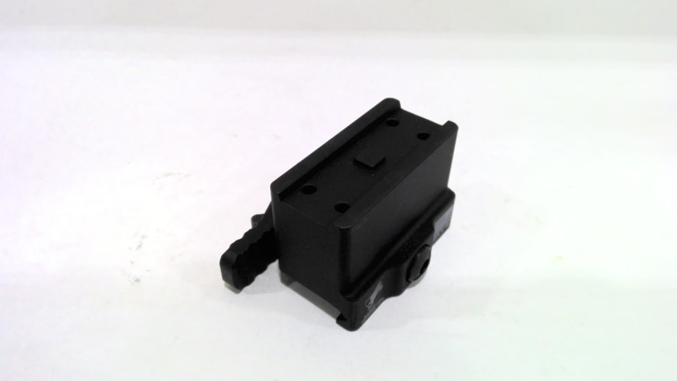 EDEMO American Defense Manufacturing Aimpoint T1 Micro Mount 1 Piece Lower 1/3rd Co-Witness, Standard Lever, Black, AD-T1-11 STD, EDEMO1