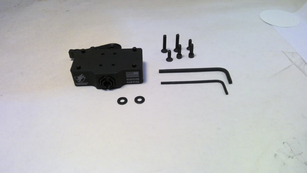 EDEMO American Defense Manufacturing Mount for INSIGHT/EOTECH Miniature Red Dot Sight, Black, AD-IM STD-TL, EDEMO1